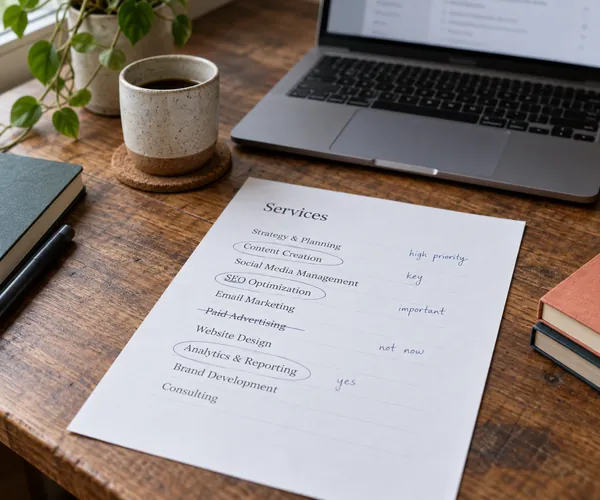 Step 2: Review Your Services